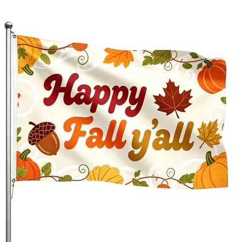 Fall flag 3x5 - flag,